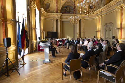 Festveranstaltung in der Staatskanzlei Magdeburg anlässlich der Berufungsveranstaltung | © Archiv LHB