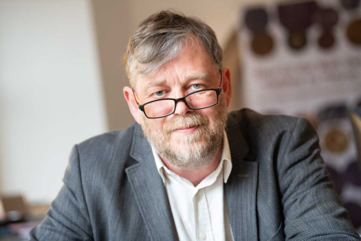 Ulf Dräger, Vorsitzender des Museumsverbandes Sachsen-Anhalt e. V. | © Falk Wenzel, Halle