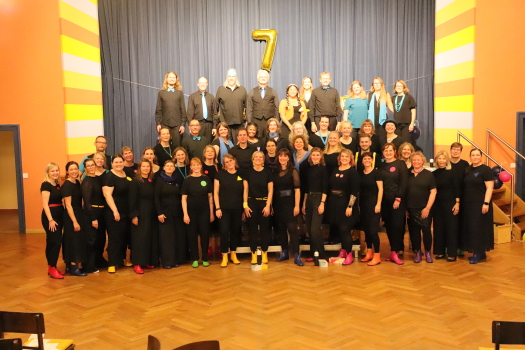 Klangdusche meets InTakt: Gruppenbild